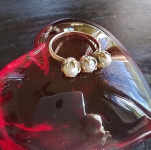 Antique pearl ring
